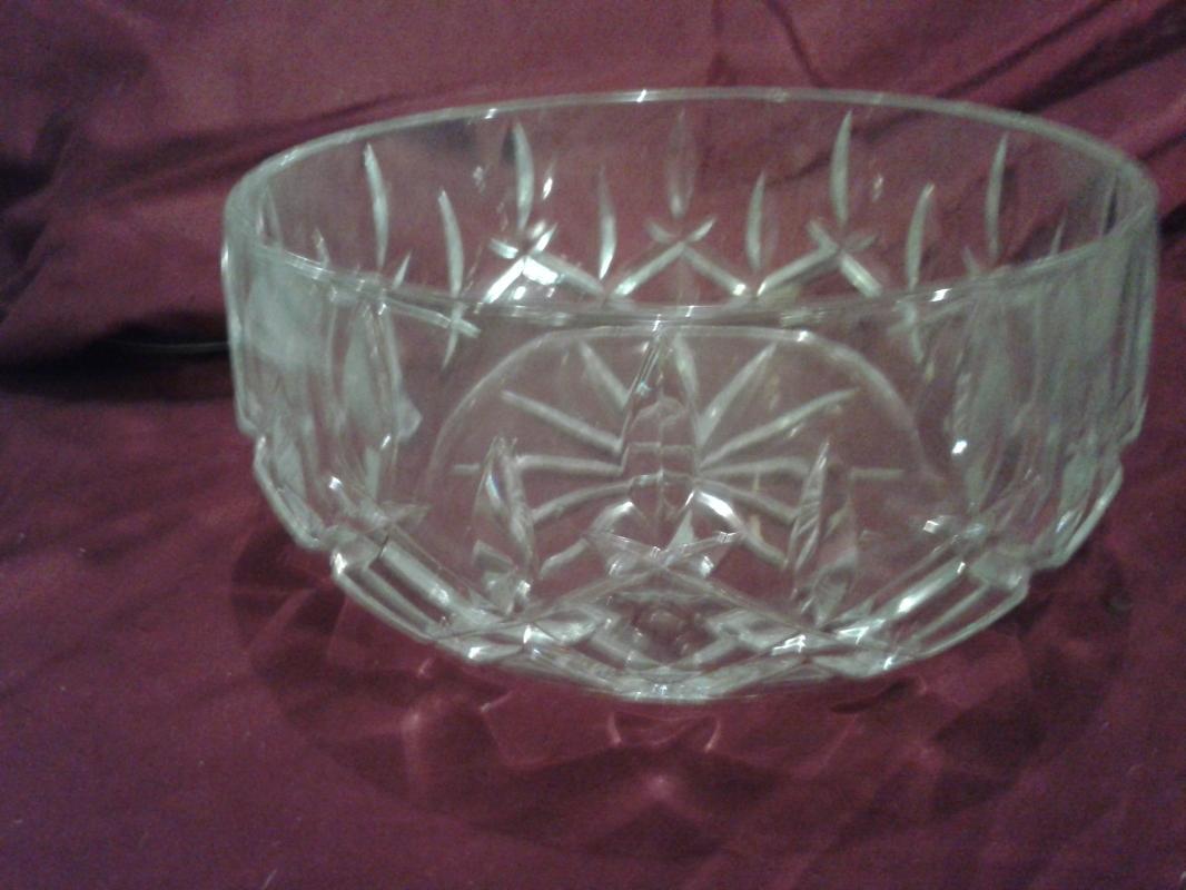Sparkling Cut Crystal Bowl