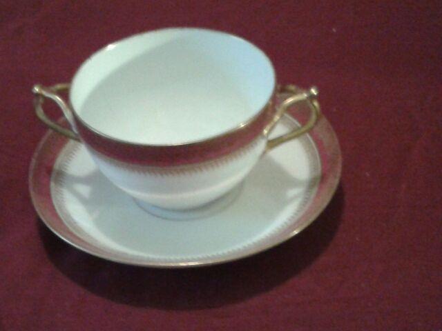 Set of 12 Limoges Cream Soup Bowls
