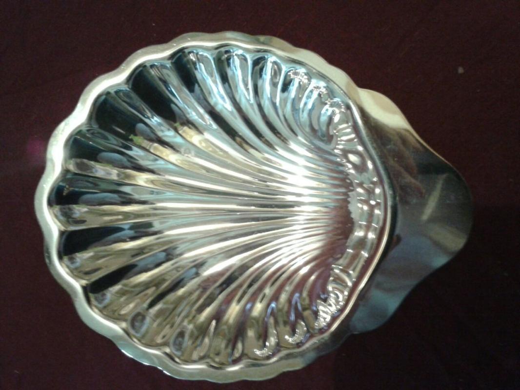 Silverplate Candy Dish