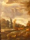 EARLY 18TH. CENT.OIL ON CANVAS OF ITALIAN PASTORAL SCENE
