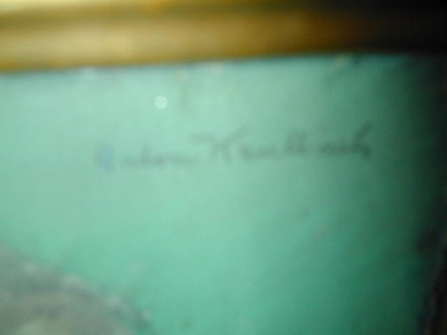 Late 19th.cent. Framed and Signed Pastel of Child