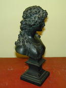 French Bronze, Bust of Girl signed CLODION