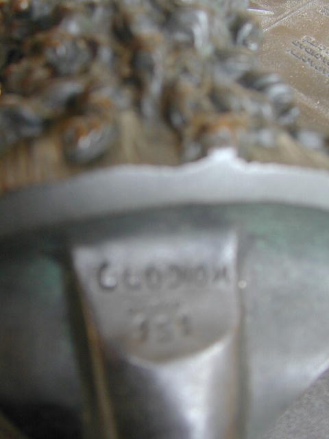 French Bronze, Bust of Girl signed CLODION