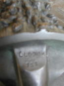 French Bronze, Bust of Girl signed CLODION