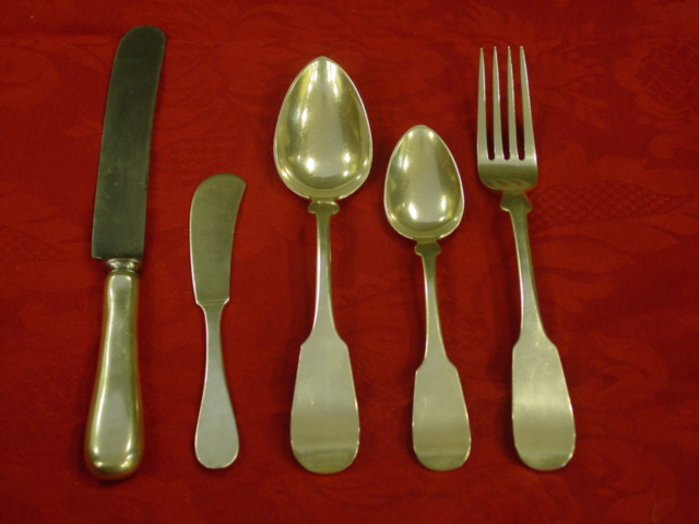 Set of 52 Sterling Porter Blanchard Flatware