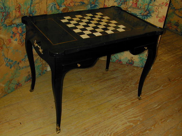 18TH.cent. Backgammon/Tric-Trac Game Table