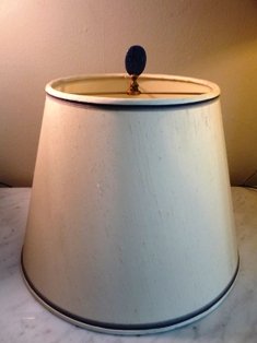 PAIR OF LAPIS LAZULI COLUMNS MADE INTO LAMPS