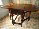 LATE 17th.CENT. ENGLISH OAK GATE-LEG TABLE