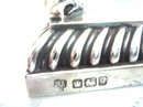 ENGLISH STERLING SILVER INKWELL