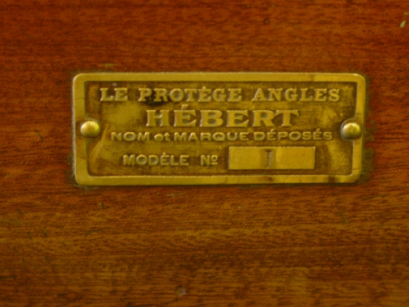 French made Running Board/Tool Box for Vintage Cars