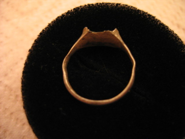 Roman Silver Ring Dates 100-200 AD