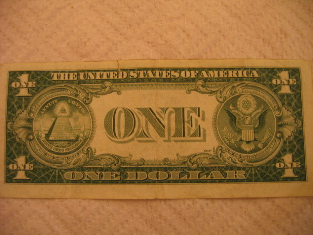 Series 1935 D Blue Seal $1 Silver Certificate
