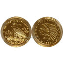 Lot of 10 - 1929 $5 Gold Indian Head Eagle Replica Coin
