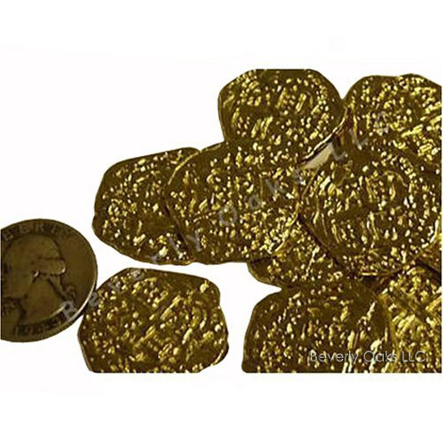 Lot of 10 - Pirate Gold Coins