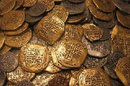 Lot of 500 - Gold and Silver Doubloon Replicas