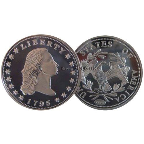 1795 Flowing Hair Silver Dollar Replica Coin
