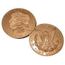 1884 S Morgan Silver Dollar Replica Coin