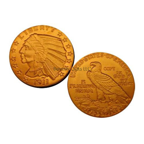 1911 D $5 Indian Head Half Eagle Gold Replica Coin
