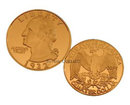 1932 D Washington Quarter Frosted Cameo Replica Coin