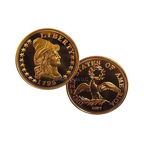 1795 $5 Gold Half Eagle BU Replica Coin