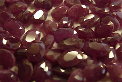 100 Carats cts Natural Faceted Rubies Ruby Gems & Jewels