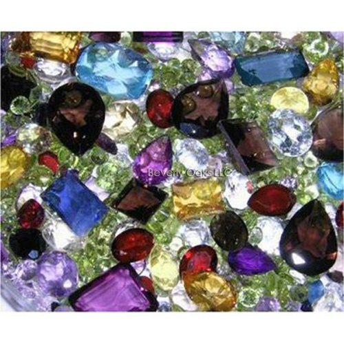 US Coins & Jewels in Treasure Chest