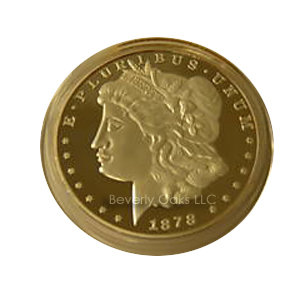 1878 CC Morgan Silver Dollar Replica Coin