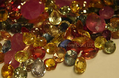 5 Carat Faceted Sapphires