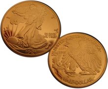 1921-S Walking Liberty Half Dollar Silver Coin - Replica