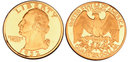 Lot of 10 - 1932-S Washington Quarter Silver Coins - Replica