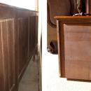 Antique 18th Century Louis XV Style French Oak Wood Buffet Handcarved