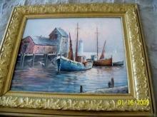 Oil painting by Max savy