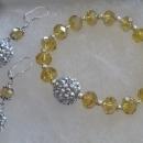 Shamballa bracelet and earrings special