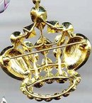 SALE Trifari gold Tone Crown Pin