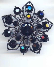 SALE Weiss Black huge Pin