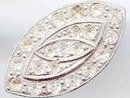 SALE Vintage Rhinestone Pin Art Deco Style