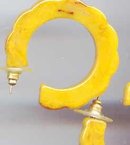 SALE Bakelite Earrings. Wow