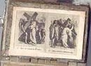 SALE Vintage Metal Bible with Pictures