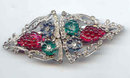 SALE Fruit Hinge Pin Double Clip RARE