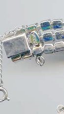 SALE Weiss Rhinestone Bracelet