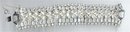 SALE Gigantic Wide Rhinestone Bracelet