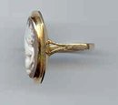Cameo ring 14kt gold