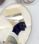 SALE Egyptian Sterling Silver Necklace and