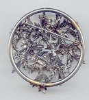 SALE Judy Lee Large Brooch.