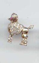 SALE Cool Poodle Pin tiny