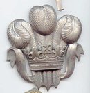 SALE Crown with Plumes Pin