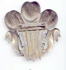 SALE Crown with Plumes Pin