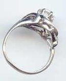 SALE Sterling Cocktail ring