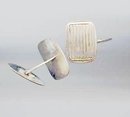 SALE Silver Vintage Cuff Links