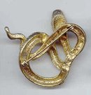 SALE Snake Pin with Rhinestones.